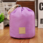 Home Travel Cosmetic Makeup Bag Toiletry Jewelry Drawstring Storage Case Pouch