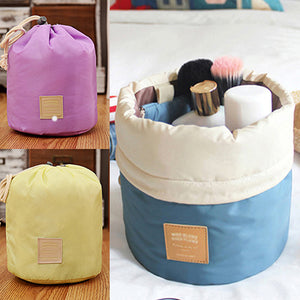 Home Travel Cosmetic Makeup Bag Toiletry Jewelry Drawstring Storage Case Pouch