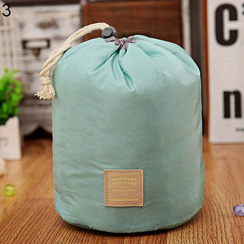 Home Travel Cosmetic Makeup Bag Toiletry Jewelry Drawstring Storage Case Pouch