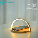 GettyGetty™10W  Fast Wireless Mobile Charger Table Night Lamp